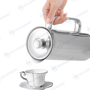 IF <span class=keywords><strong>Design</strong></span> Award Isolé En Acier Inoxydable Presse Française Cafetière - Product Image 1