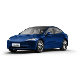 테슬라 모델 3 세단 테슬라 2024 자동차 성능 높은 전 륜구동 긴 내구성 새 차량 e 자동차 판매