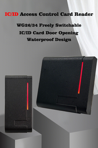 Système de contrôle d'accès aux portes RFID Wiegand 26/34, lecteur de cartes 125Khz 13.56Mhz, lecteur de cartes IC ID, lecteur de cartes avec lumière LED - Product Image 5