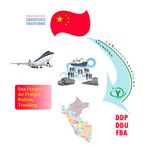 Перу Экспедитор воздух/море/Экспресс/LCL от двери до двери доставка из Китая в Суринам Колумбия Uruguay Venezuela Bolivia Chile - Product Image 1