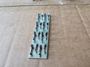 Connecteurs de poutres de toiture en acier métallique, supports triangulaires, plaques de construction 2x4 pouces - Product Image 1