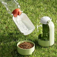 Bouteille d'eau portable pliable pour animaux de compagnie, idéale pour les voyages en extérieur, OEM ODM, gamelle de voyage pour chien, gamelles pour chien - Meilleure vente