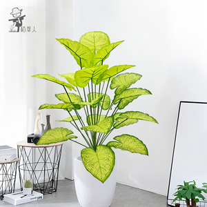 Plantas Verdes Simuladas, Árboles Artificiales, Lirios Calla en Maceta al por Mayor, Decoración del Hogar, Arreglos de Paisajismo para Hoteles y Jardines - Product Image 3