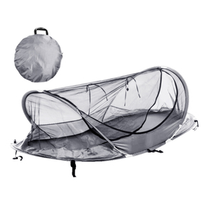 Bán buôn siêu nhẹ di động cắm trại lều không thấm nước ngoài trời Đi Bộ Đường Dài đào tạo 2 thứ hai pop-up hình vuông thép muỗi <span class=keywords><strong>Net</strong></span> - Product Image 3