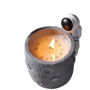 Planet Space Scented Candle <b>Gift</b> <b>Box</b>, Long Lasting Aroma Premium Men <b>Gift</b> Wholesale - Product Image 4
