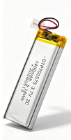 Batterie au lithium polymère 3,7 V 702575 1300 mAh/1400 mAh rechargeable avec circuit de protection, directement de l'usine, pour appareils