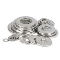 Fastener 304 316 Stainless Steel in Stock Flat Round Washer for Bolt DIN125