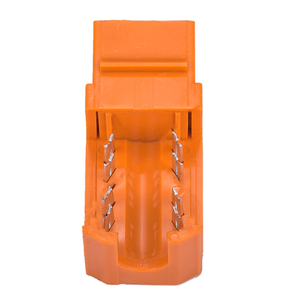 Módulo Keystone RJ45 Cat6 UTP Naranja de Ángulo Recto para Placa de Pared y Panel de Conexiones - Product Image 4