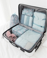 Organiseurs de bagages de qualité supérieure, ensemble de 6 pièces, cubes de compression pour l'emballage, essentiels de voyage