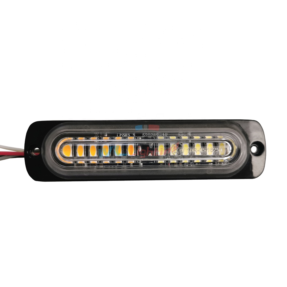 Светодиодная мотоциклетная автомобильная лампа GDWLLIGHTING, водонепроницаемая светодиодная лампа 12 В, белая, янтарная, красная, синяя, ECE R10, автомобильный стробоскоп, светодиодная вспышка