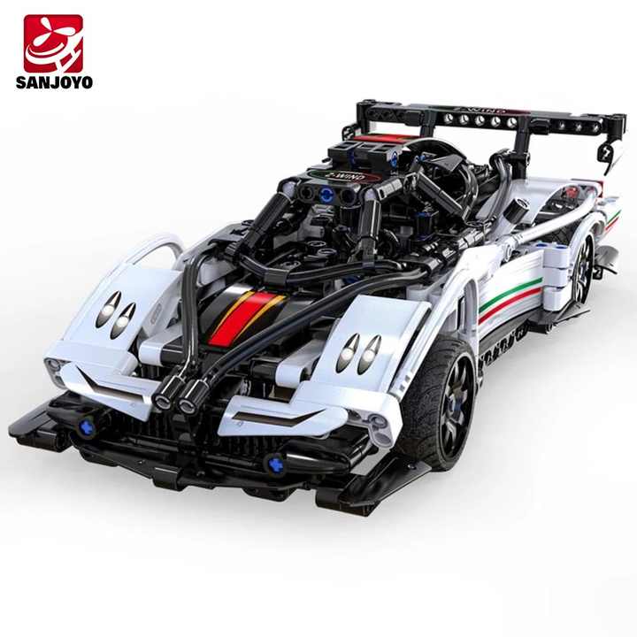 CaDAレーシングカー テクニックビルディングブロック 2.4G リモコン 