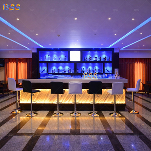 Barra de Ónix al por Mayor para Restaurante, Banquete, Club de Vinos, Barra de Hotel Moderna de Lujo Personalizada con Piedra de Alabastro y LED - Product Image 4