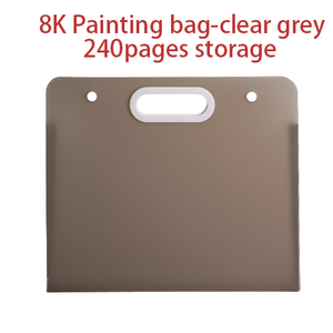 Bolsa de documentos <span class=keywords><strong>A3</strong></span> / A4 extragrande, bolsa de botón a presión, papel de dibujo 8K/4K, bolsa de almacenamiento de trabajo de pintura de archivos de datos simples - Product Image 3