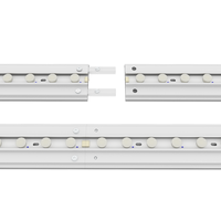Mur d'affichage LED modulaire 10x8FT en aluminium SEG avec tissu tendu, éclairage périphérique sans outil pour salon professionnel