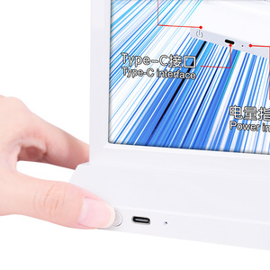 Có thể sạc lại A5 Máy tính để bàn LED hộp Đèn đôi bên hiển thị LED Máy tính để bàn hộp đèn Đăng cho <span class=keywords><strong>menu</strong></span> quảng cáo - Product Image 5