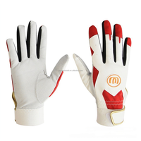 Gants de frappe de baseball professionnels en peau de mouton, légers, respirants, avec support de poignet, haute qualité, unisexes