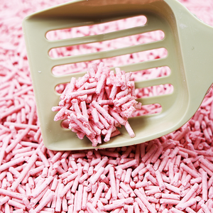 Eenvoudig Scheppen Roze Nieuw Schoonmaakproduct Stofvrij Uv Kattenbakvulling Oem/Odm Gemalen Tofu Kattenbakvulling Bulkzand - Product Image 1