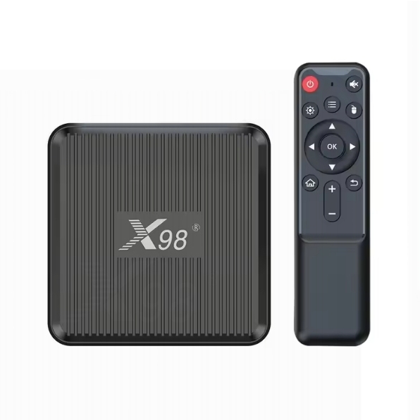 Amlogic S905w2 X98q Quad Core Android 11 2GB 16GB 2.4G 5G Dual Band WiFi 4K Smart TV Box