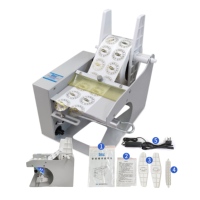 BSC- DX130 Distributeur d'étiquettes de décapage électrique automatique d'étiquettes