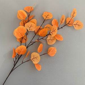 90Cm feuille de pomme artificielle Eucalyptus plantes et <span class=keywords><strong>fleurs</strong></span> pour mariage maison hôtel décoration vente en gros - Product Image 5