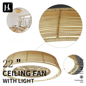 Wooden <b>Ceiling</b> <b>Light</b> LED Warm White 3500K Rustic Style Surface Mounted 220V Large Size for Living Room - Product Image 5