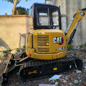 Mini Excavadora Usada a Precio Económico, Cat 303.5E, Excavadora de Segunda Mano Cat 303.5 para Granja y Jardín, en Stock - Product Image 1