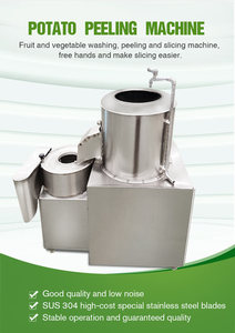 Machine à éplucher et à couper les pommes de terre au gingembre et aux légumes racines à vendre - Product Image 6