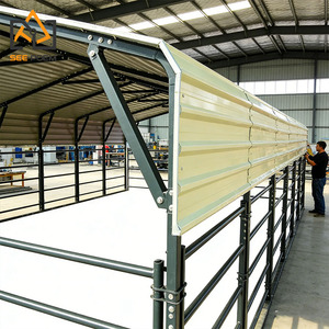 Kandang Ternak Logam Galvanis Celup Panas untuk Luar Ruangan, Harga Murah, Langsung dari Pabrik, Dapat Disesuaikan Secara Grosir - Product Image 2