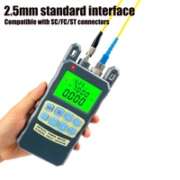 FONGKO Compteur de puissance à fibre optique 70 + 10dBm 10mw Outil de testeur de câble 10km Localisateur visuel de défauts Testeur de câble à fibre optique tout-en-un