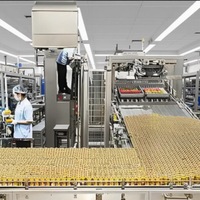 Automatische complete fruitsap productielijn, nieuwe staat, appelsapmachine, flesvulfaciliteit, lager 304