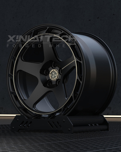 ล้อแม็กซ์ XINLAI สีดำแบบฟอร์จ สำหรับรถยนต์นั่งส่วนบุคคล ขนาด 20 21 22 นิ้ว 5 รู 100 108 114.3 120 มม. สำหรับ BMW Benz Audi Porsche Lexus Toyota - Product Image 4