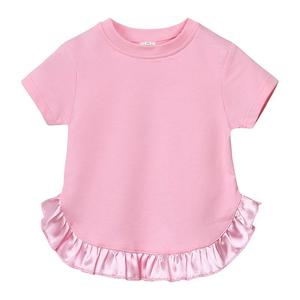 Collezione Estiva: Completo Due Pezzi per Bambina con Top Floreale a Maniche Corte in Pizzo e Pantaloncini - Nuova Edizione Estera - Product Image 2
