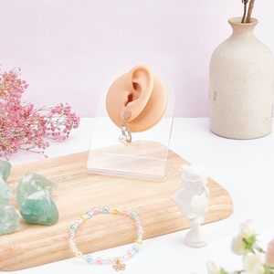 Trái tai hiển thị mô hình Silicone mô hình linh hoạt tai mô hình hiển thị cho <span class=keywords><strong>l</strong></span>ấy thực hành đồ trang sức bông tai thực hành - Product Image 5