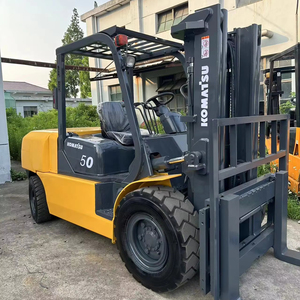Montacargas Diésel Komatsu FD50 Usado para Manejo Industrial, Sin Fugas ni Averías - Product Image 1