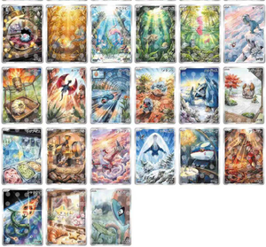 YQ Premium Pokemoned Fantasy Box Metal Card Relief 3D Collectible Fan Art Sealed Blind Boxes Rare TCG Trading Game Booster Box - Product Image 6