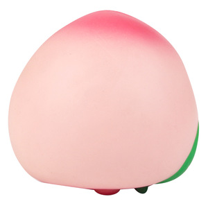 Pu Peach <b>Squishy</b> Toy 10cm Slow Rebound Fidget Stress Relief For Kids Unisex - Product Image 2