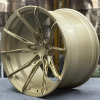 Jantes de voiture en alliage forgé finition argent 18 19 20 21 22 pouces 5x114.3 5x120 Deep Dish pour 350Z Civic Si S2000