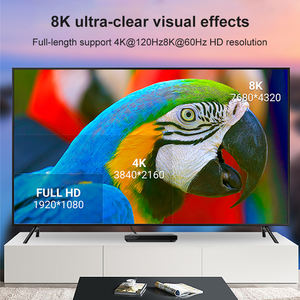 חם מכירה a016 8k עבור hdmi 2.1 48gbps סיבים אופטיים כבל 40m-100 מ 'טווח עבור מחשב נייד dvd נגן hdtv & צג הגברה - Product Image 5