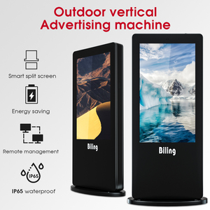 55 pulgadas al aire libre luz del sol legible publicidad <span class=keywords><strong>tv</strong></span> lcd monitor de pantalla táctil digital signage kiosco al aire libre tótem pantalla lcd - Product Image 5