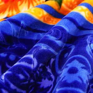 Vietnam Factory Direct 100% Anti-Pilling Polyester 1Ply Fleece Cover Raschel Knitted Winter Quilt Sets Korean Style Sofa <b>Throw</b> - Product Image 2