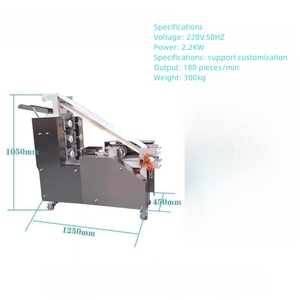 Machine à pain lavash arménien industriel, machine à roti, machine électrique à pain pita, presse à tortillas de maïs - Product Image 6