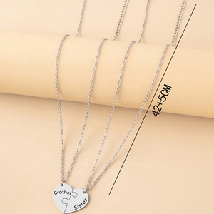 Nuevo Collar con Colgante de Corazón de Acero Inoxidable de Alta Calidad, Resistente al Deslustre, Venta al por Mayor 2024 - Product Image 6