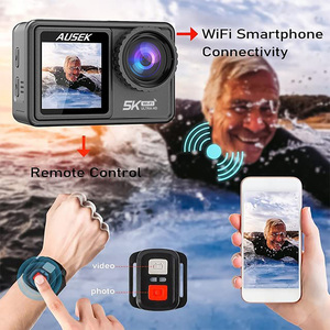 Véritable 5k 30fps Action/Sport/Caméra Wifi étanche Enregistreur Casque Kits à distance Izi One Uhd 48mp Caméra d'action - Product Image 6