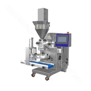 Stainless steel triple stuffing machine Balls green dumplings falafel machine Automatic stuffing filling machine