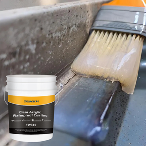 Rivestimento Impermeabilizzante Trasparente a Base d'Acqua Nano Invisibile ad Asciugatura Rapida 1kg 20kg per Pareti Esterne - Product Image 3
