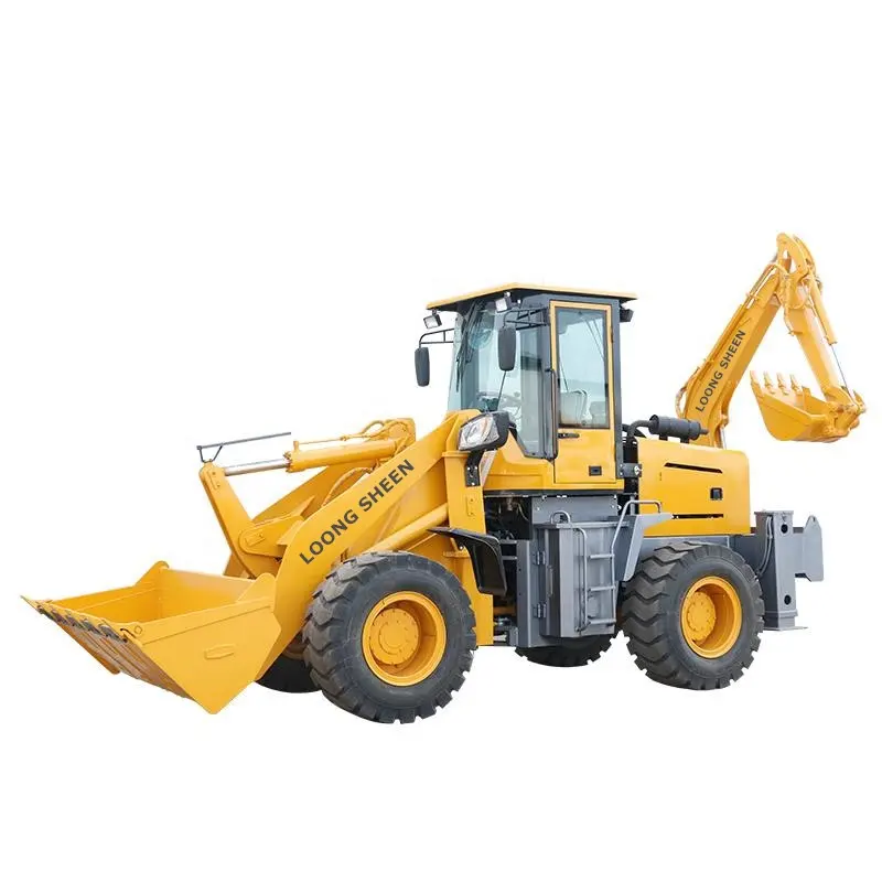 Techniek & Bouwmachines LX30-25 4X4 Mini Loader Mini Bulldozer Uit Shandong