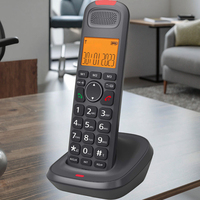DECT Digital Senior Cell Phone Business con High Volume Boost Wireless SOS Key Record Características Teléfono inalámbrico