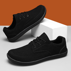 <span class=keywords><strong>Calzado</strong></span> <span class=keywords><strong>Minimalista</strong></span> Personalizado de Cuero de PU para Gimnasio, Zapatillas Deportivas Casuales <span class=keywords><strong>Barefoot</strong></span> con Puntera Ancha y Drop Cero para Caminar, Talla 48 - Product Image 5