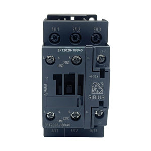 Contacteur tripolaire d'origine 3RT2028-1BB40, 38A, bobine 24VAC, 18,5kW, 3NO+1NO+1NC, montage sur rail DIN, bornes à vis, SIRIUS S0 - Product Image 3
