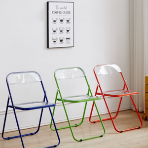 Sedia Pieghevole Confortevole e Alla Moda in Colori Vivaci per Parchi, Ristoranti, Matrimoni, Eventi e Hotel - Product Image 1